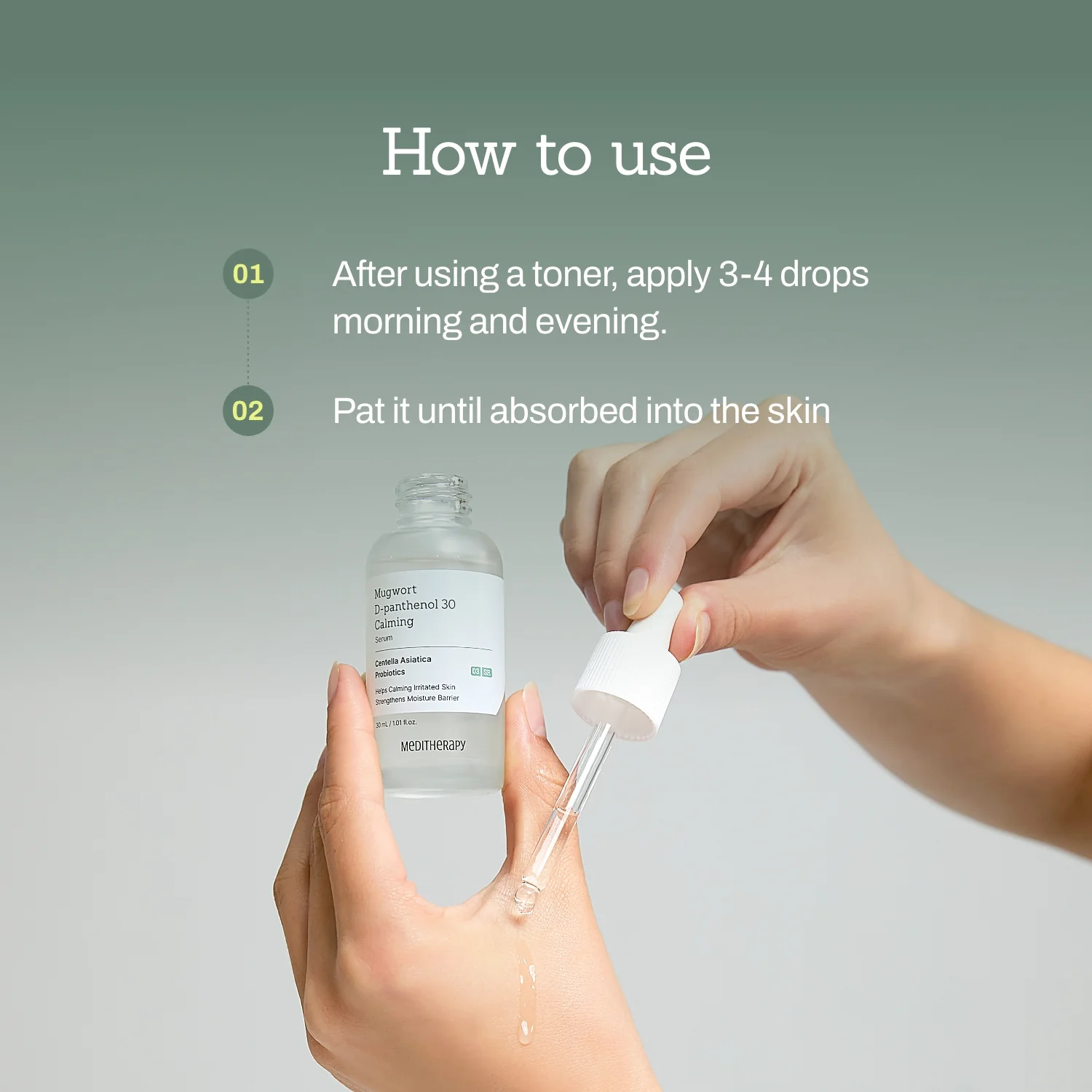 Mugwort Super Calming Toner + Serum + Centella Calming Cream - Image 12
